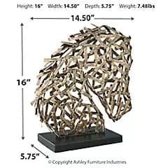 Wild Stallion Sculpture - HER Home Design Boutique